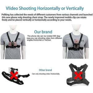 Universal Mobile Phone Clamp Compatible with Action Camera Pov Gopro Samsung Iphone Holder & Tripod null none-WELLNGS